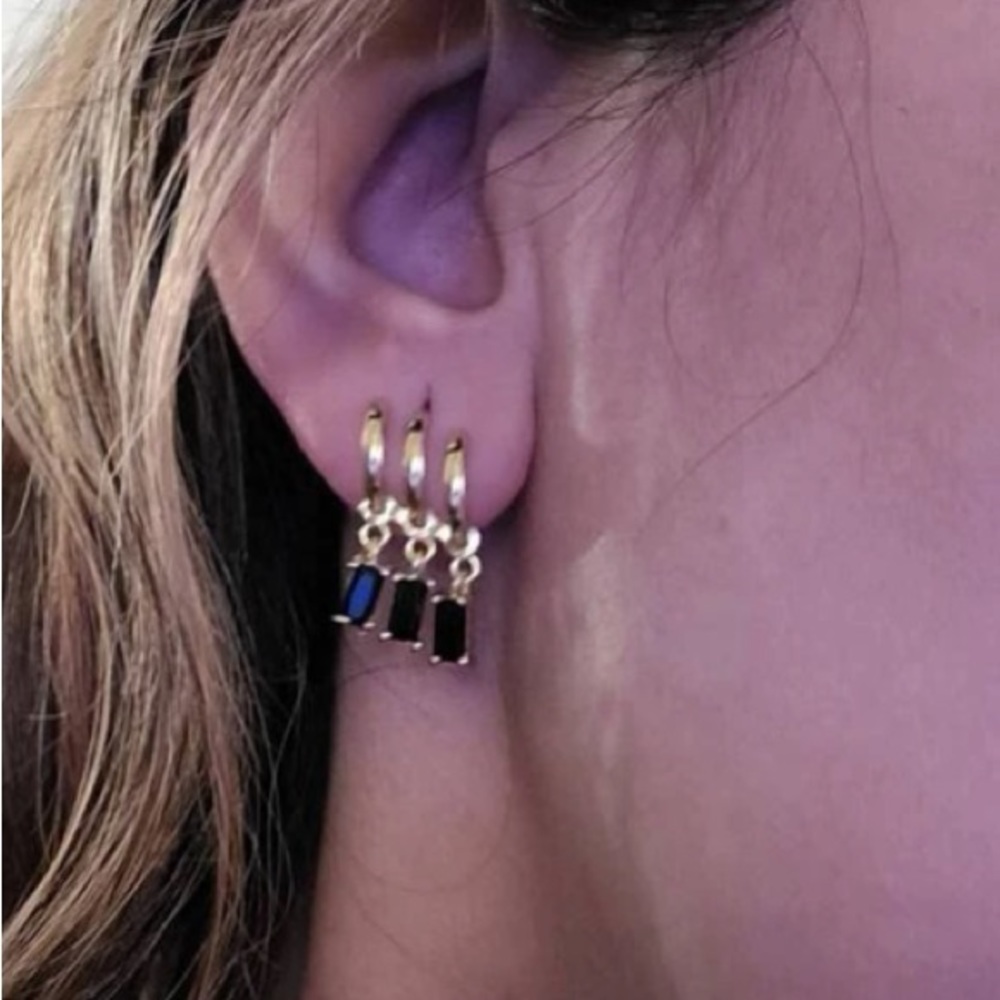 Beautiful Cubic Zirconia Drop Earrings